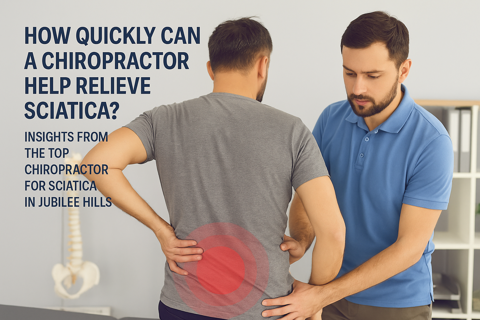 top chiropractor for sciatica in Jubilee Hills