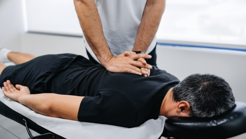 Chiropractic treatment for back pain