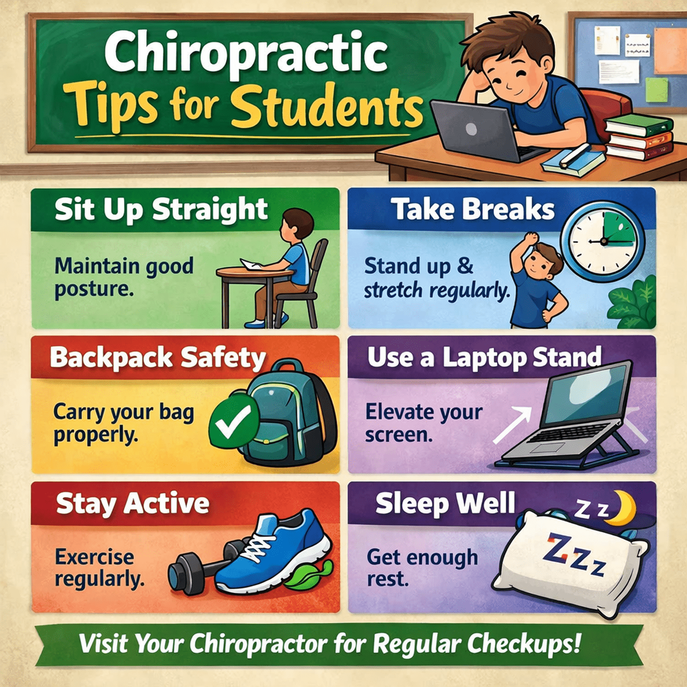 Chiropractic Tips for Students in Hyderabad