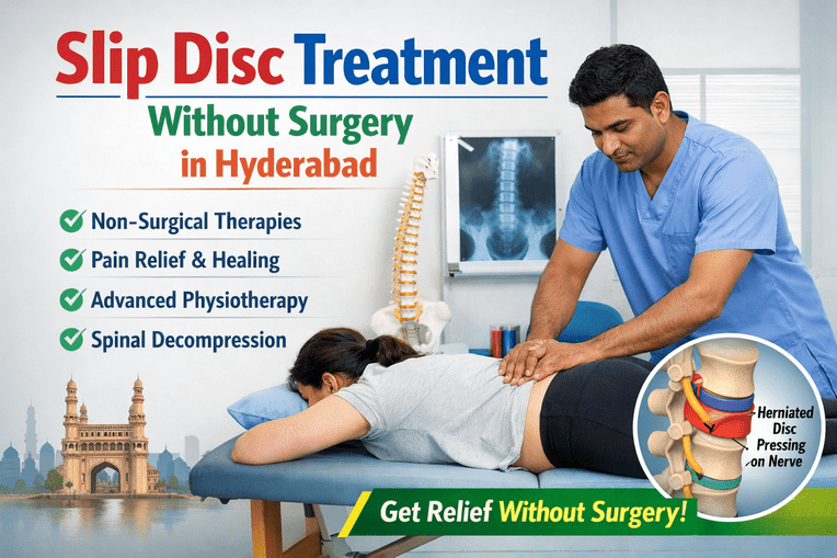 Slip Disc Treatment Without Surgery in Hyderabad