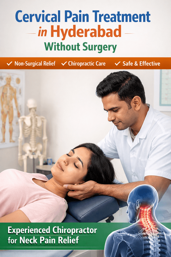Cervical Pain Treatment in Hyderabad Without Surgery.