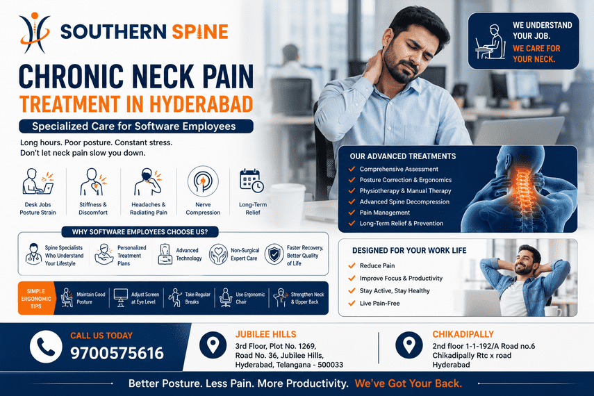 Chronic Neck Pain Treatment in Hyderabad